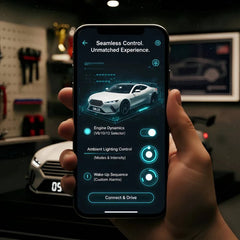 Hypercar Alarm Clock - Realistic Engine & Light Effects
