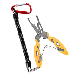 Multi-functional Fishing Pliers Featuring Braid Cutting Tool and Hook Extractor
