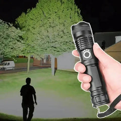 Powerful Tactical Flashlight with LED Technology