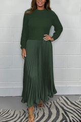 The Jumper & Pleat Dress - A Perfect Outfit in One Piece + 50% OFF