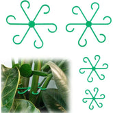 Plant Support Cages 4-Pack Set | Adjustable Sizes for Seedlings to Tall Plants | Weatherproof Garden Stem & Vine Support