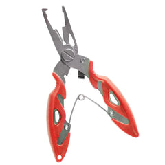 Multi-functional Fishing Pliers Featuring Braid Cutting Tool and Hook Extractor