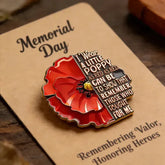 RED Friday Brooch Pin | “Remember Everyone Deployed” statement | Unisex fit for jacket, hat & backpack | Gift-ready option