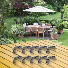 Shade Sail Hardware Kit 304 Stainless Steel | Rust-Proof Clamps + Pulleys | Easy Tension Control | Outdoor Weatherproof Set