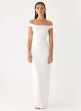 New Intentions Maxi Dress White