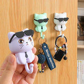 CoolCatHook – Sunglasses Cat Key Hook 😎🐱