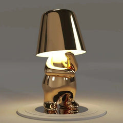 RadianceForge Gold Touch Lamp — Command Instant Warmth and Magnetic Style Wherever You Go