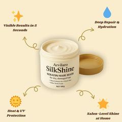 SilkShine Hair Elixir – Magical Keratin Hair Mask | Buy 1 Get 1 FREE