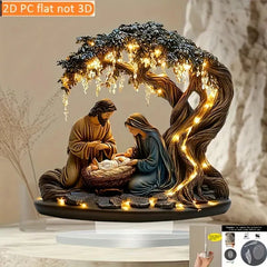 FaithLight - Luminous Nativity Scene