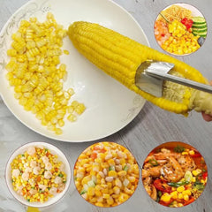 QuickCorn - Effortless Stainless Steel Corn Peeler