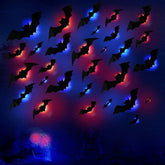 LumiBats™ Gleaming Halloween Accent