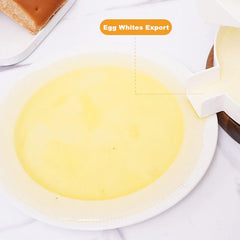 Egg Separator Tool for Yolk & Whites | Quick One-Hand Separation with No Shell Mess | Easy-Drain Design | Dishwasher Safe