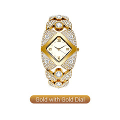 Lucelina™ – Elegant Vintage-Style Stone Watch (50% Off)