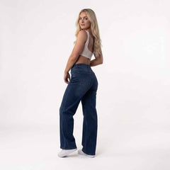 Sculpt Wide Leg Jeans | Curve-Sculpt Technology, Mid Rise, Comfort Fit