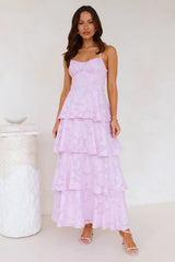 Thriving Now Maxi Dress Lilac