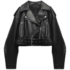 Heidi-Mode | Modern Short Biker Jacket