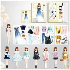 TinyTrendy – Magnetic Dress Up Baby Playset