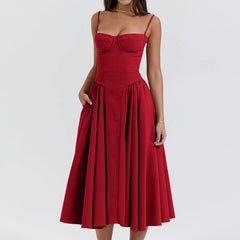 Emilia - Sleek Silhouette Sleeveless Dress