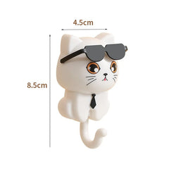 CoolCatHook – Sunglasses Cat Key Hook 😎🐱