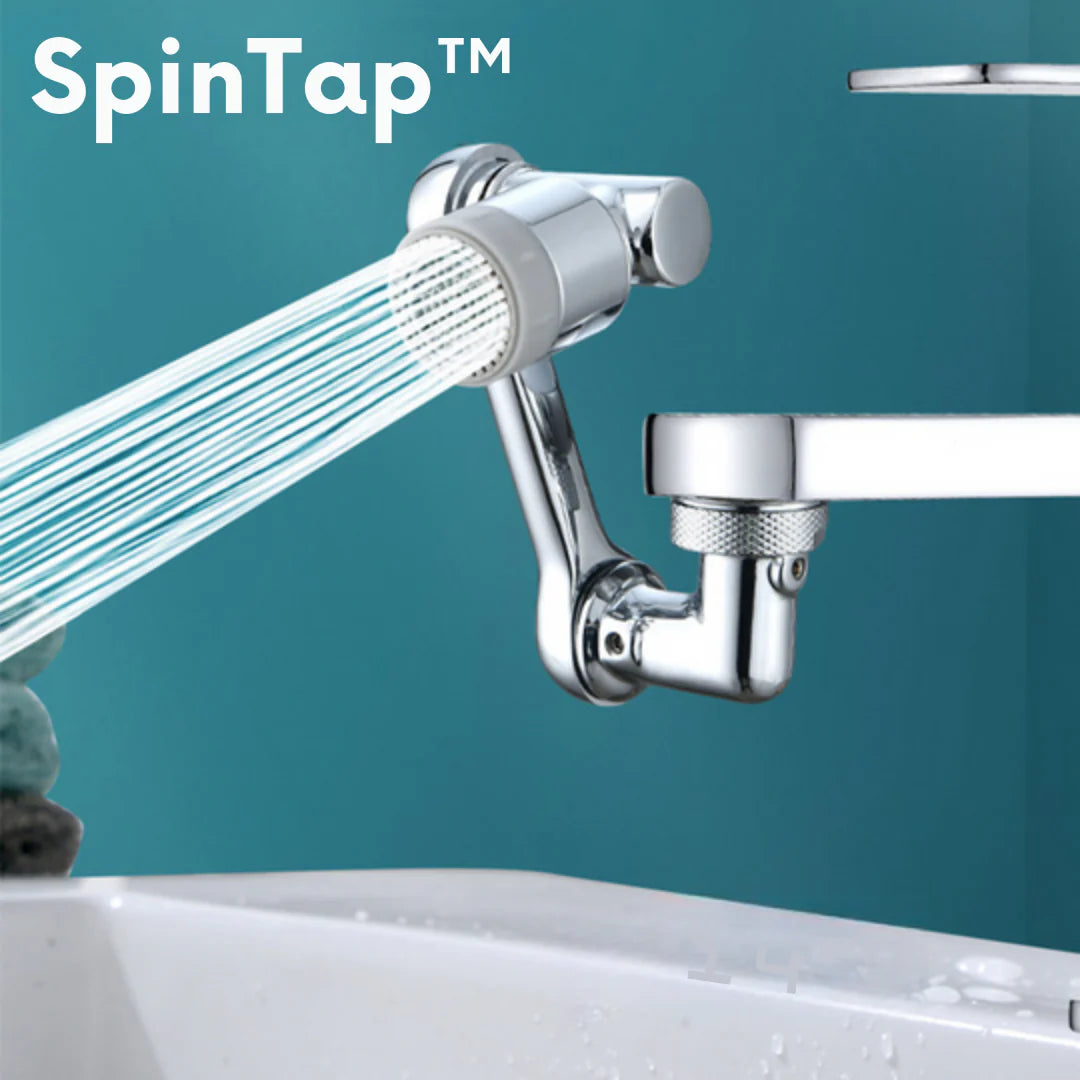 SpinTap™ - 1080 degree rotating extension tap