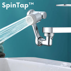 SpinTap™ - 1080 degree rotating extension tap