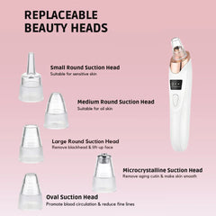 Blackhead Remover Vacuum | Deep Pore Cleanser | Adjustable Suction | Rechargeable | PureLure