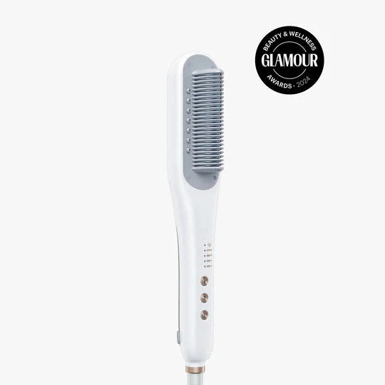 HydroSilk™ Ultimate Steam Straightening Brush — Transform Frizz into Silky, Head-Turning Shine Instantly