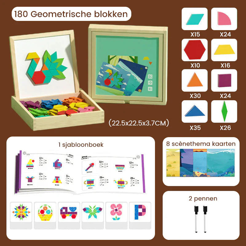 Magnetic Building Blocks Set for Kids | Click-Together STEM Construction Tiles | Boosts Creativity, Focus & Confidence | Ages 3+