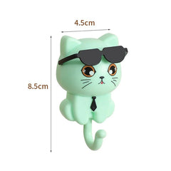 CoolCatHook – Sunglasses Cat Key Hook 😎🐱