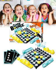 Bouncing Battle Game for Kids & Adults | Portable Tabletop Party Game | No Batteries | Team Play, Fast-Reflex Fun