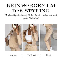 Bernice™ Streamlined Sporty Look