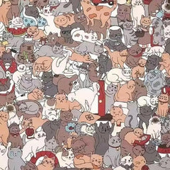 CatPuzzle – Wooden Cat Puzzle 135 Pieces — Art, Calm & Style Combined in One Set