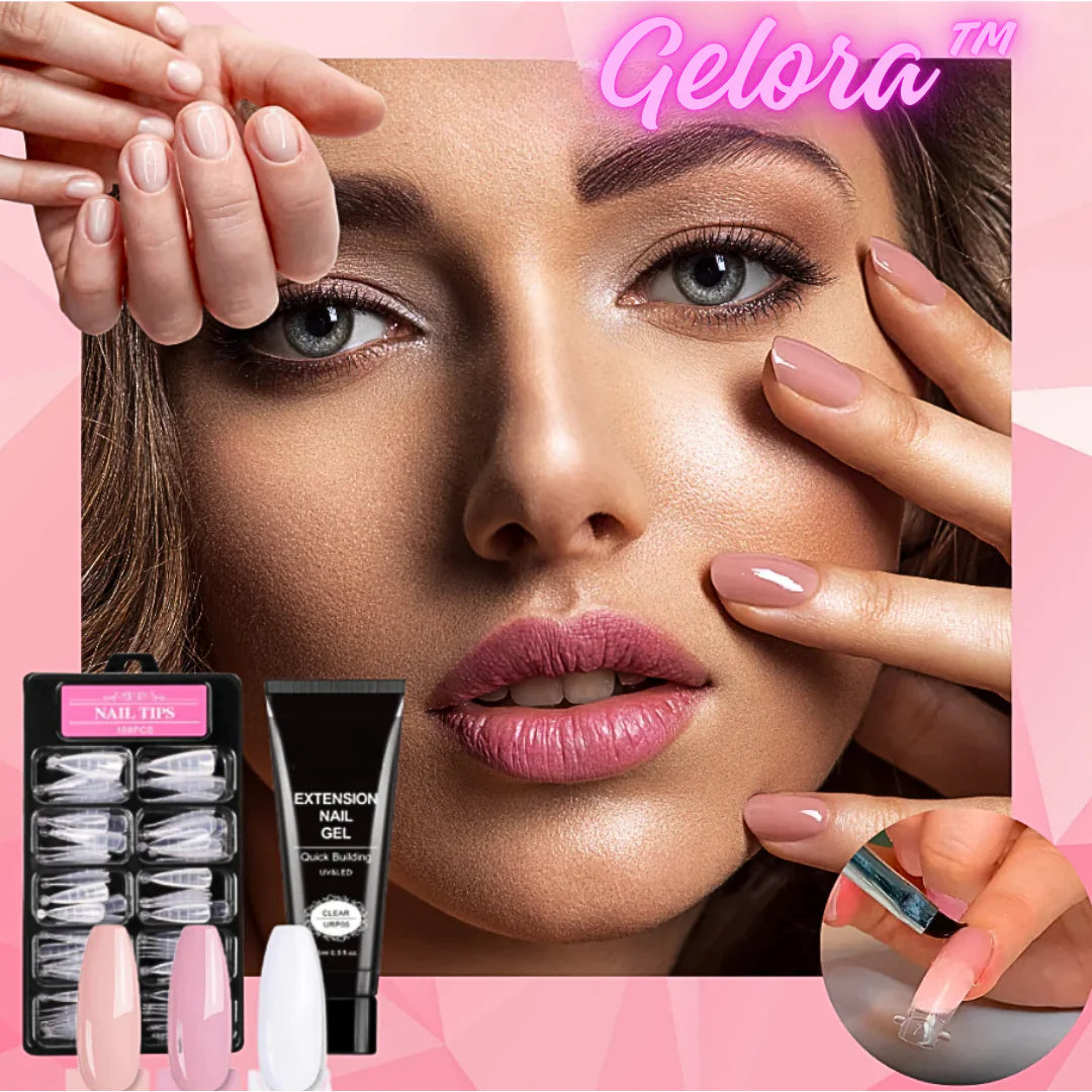 NailVibe™ DIY Glamour Nails