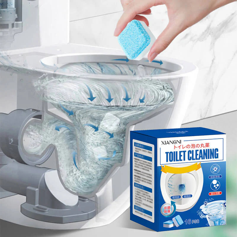 Toilet Bowl Cleaner Tablets | Deep-Clean & Deodorize for a Fresher Bathroom | Easy Drop-In Use | Helps Reduce Stains & Odor