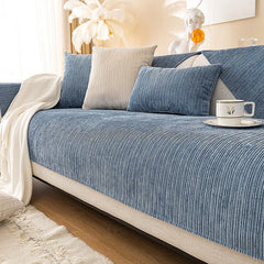 LuxuraWeave™ Chenille Sofa Cover — Turn Your Sofa Into a Stain-Defying, Pet-Proof Plush Haven