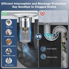 FlowGuard™ — Keep Drains Clear and Protect Precious Treasures Instantly