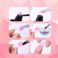 NailVibe™ DIY Glamour Nails