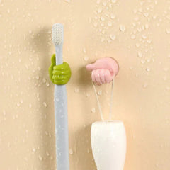 Silicone Adhesive Mini Wall Hooks (2x2 cm) | Strong Grip for Cables, Keys & Small Essentials | Clean-Removal, No Residue | Multi-Color Set