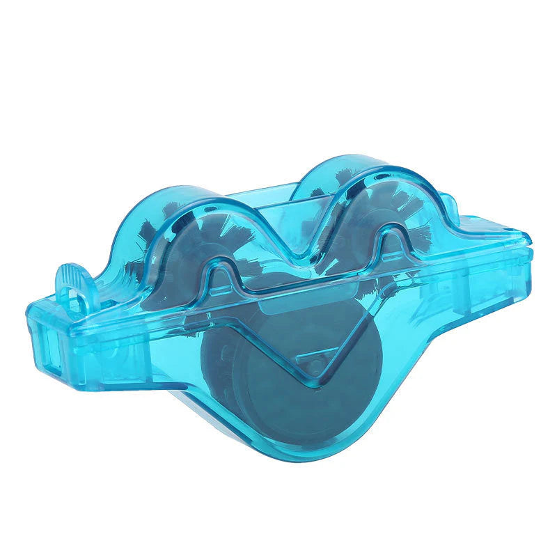 Hands-Free Bike Chain Cleaner Tool | Deep-Clean Scrubber for Road & MTB Chains | Mess-Reducing Enclosed Design | Reusable