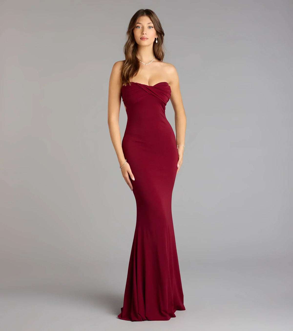 Jessica Strapless Mermaid Formal Dress