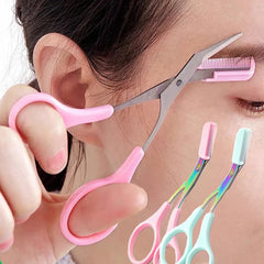 BrowEase – Precision Eyebrow Trimmer Scissor