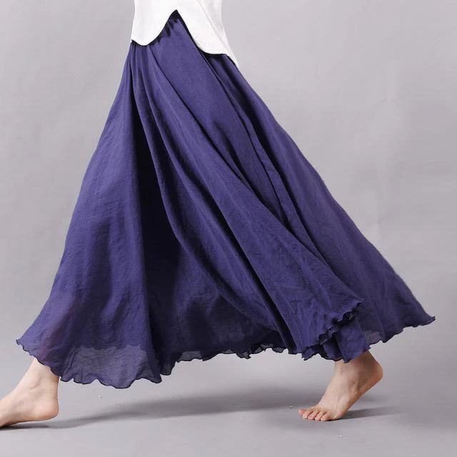 Flowy Maxi Skirt - Lightweight, Elegant, Effortless Style