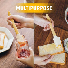 Mini Silicone Spatula Set | Flexible Heat-Resistant Scraper for Jars, Bowls & Baking | Non-Stick Safe | Mess-Free Mixing