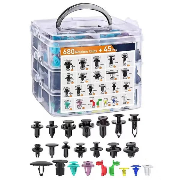 SnapGuard - 725Pcs Car Retainer Essentials