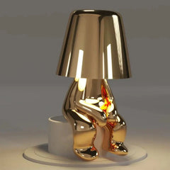 RadianceForge Gold Touch Lamp — Command Instant Warmth and Magnetic Style Wherever You Go