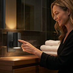 Dusk-to-Dawn Plug-In Night Light | Dimmable Warm LED Glow with Light Sensor | Safe Hallway, Bathroom & Kids Room Lighting | 1pc/2-Pack
