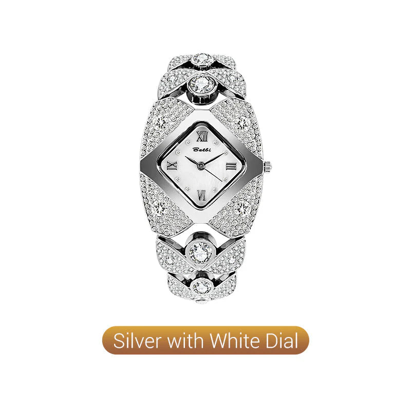 Lucelina™ – Elegant Vintage-Style Stone Watch  (50% Off)