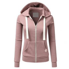 Heidi-Mode | Fleece Zip-up Hoodie with Adjustable Hood