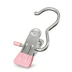 Clipvault™ – Stainless Steel Closet Clip Hooks (20 Pack)