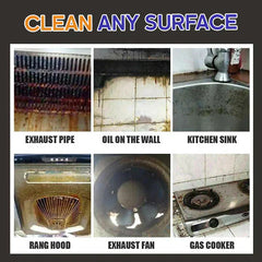 TurboClean Foam Cleaner 60ml | Ultra-dense foam melts grease & stains fast | Multi-surface safe for kitchen, bathroom, car